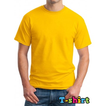 alphaQ Yellow Premium Quality T-Shirt